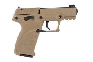 kel tec p17 22 LR 16 Rd Tan 3.9in features an ambidextrous magazine release